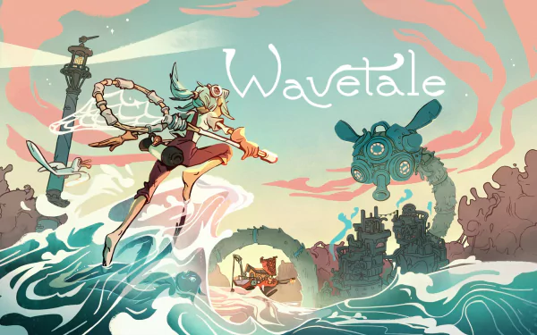 video game Wavetale HD Desktop Wallpaper | Background Image