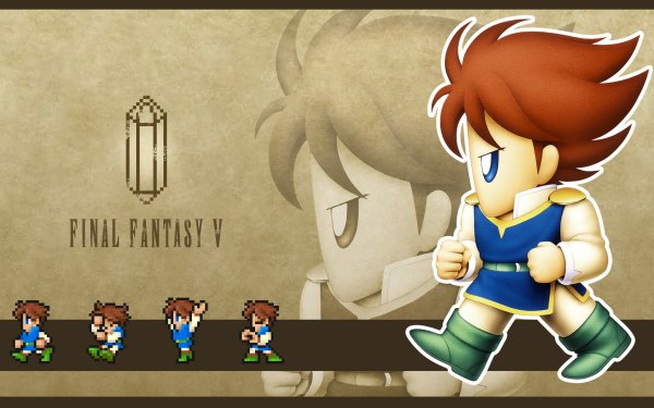 Video Game Final Fantasy V Final Fantasy Bartz Klauser HD Wallpaper | Background Image