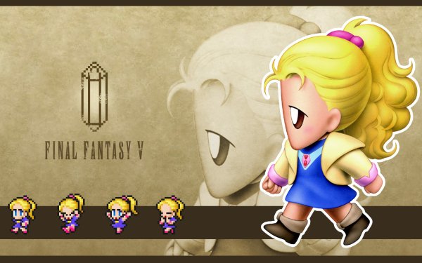 Video Game Final Fantasy V Final Fantasy Krile Mayer Baldesion HD Wallpaper | Background Image