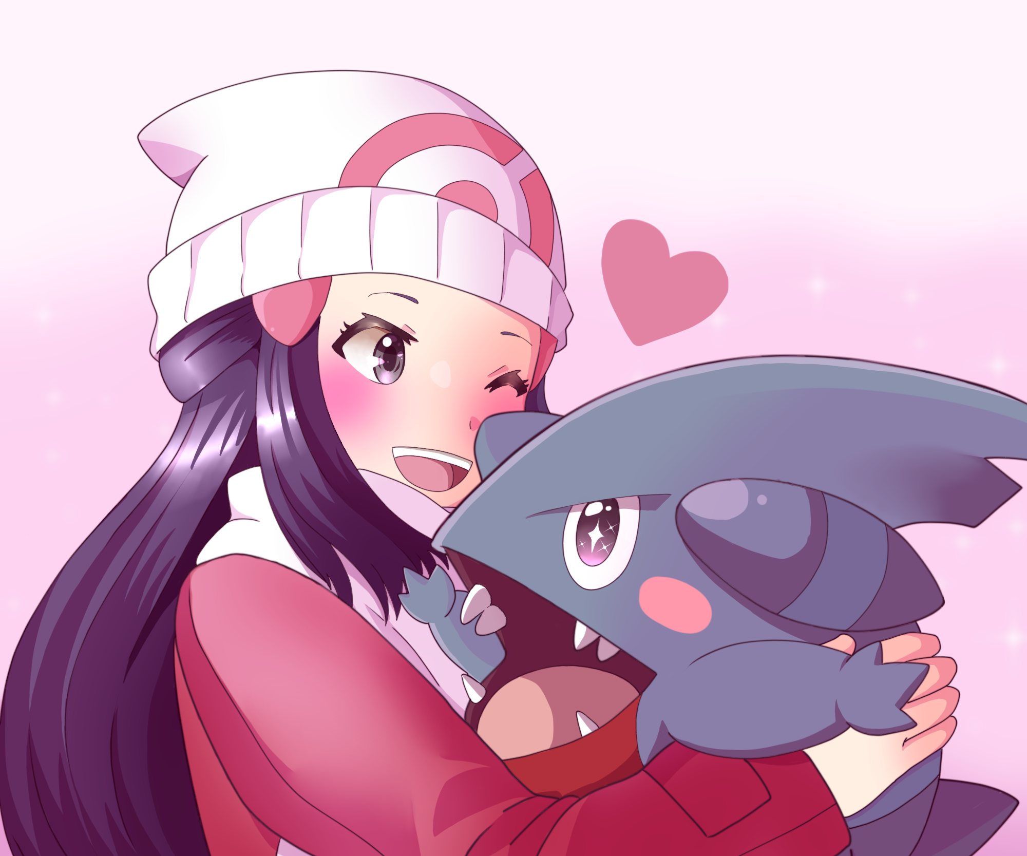 pokemon dawn and barry kiss