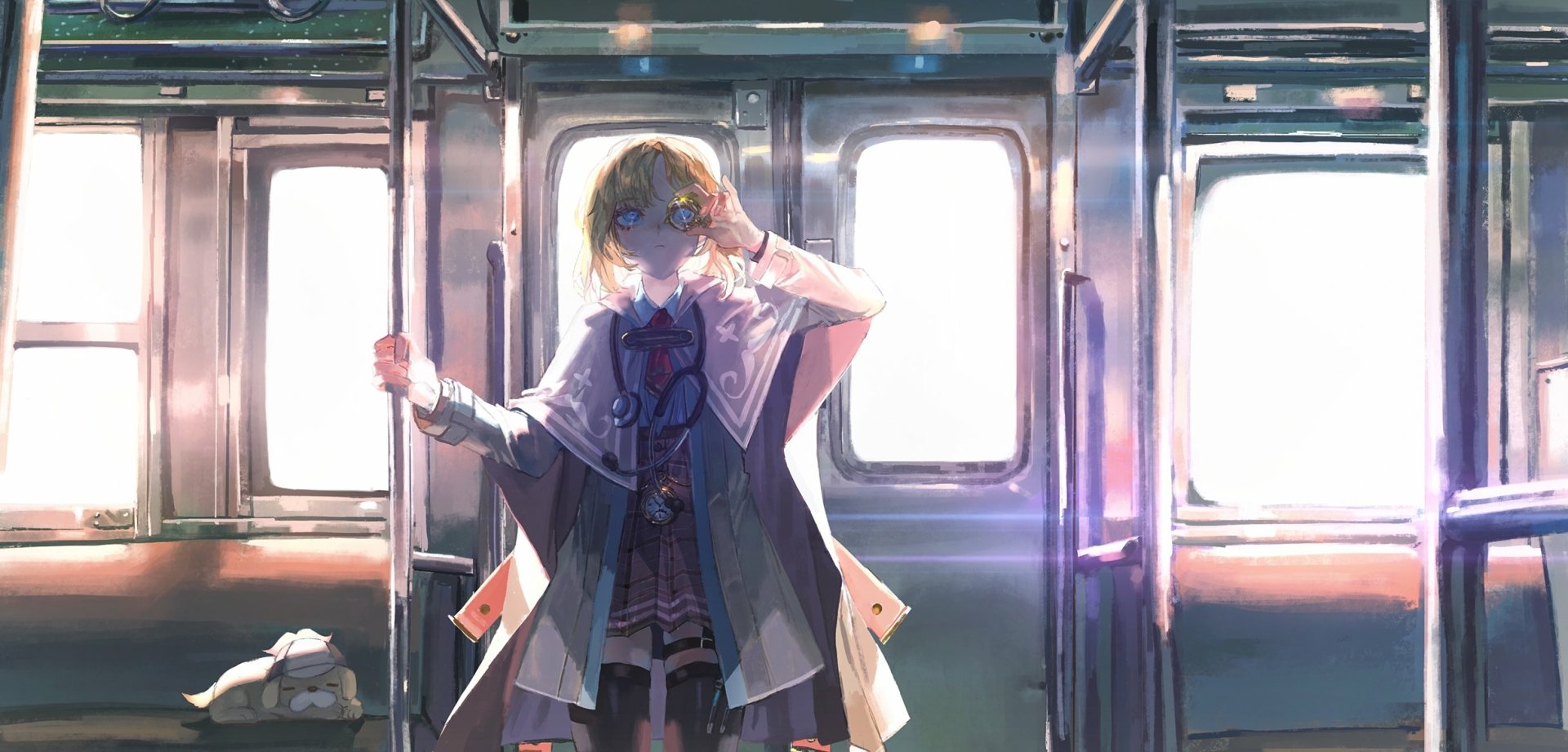 Download Watson Amelia Anime Virtual Youtuber HD Wallpaper by QUASARCAKE