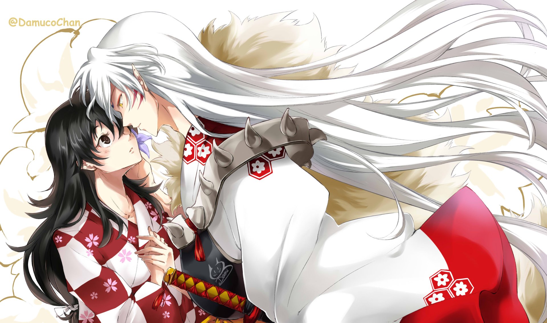 Download Sesshōmaru (InuYasha) Rin (InuYasha) Anime InuYasha HD Wallpaper