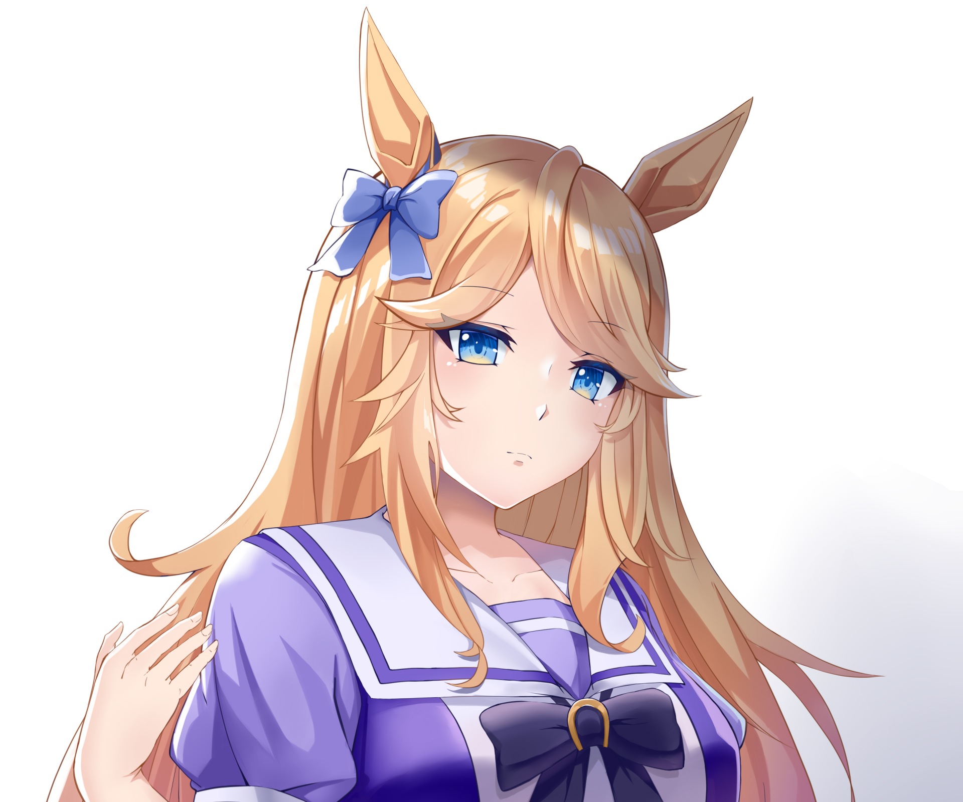 Download Blonde Gold City (Uma Musume) Anime Uma Musume: Pretty Derby HD Wallpaper