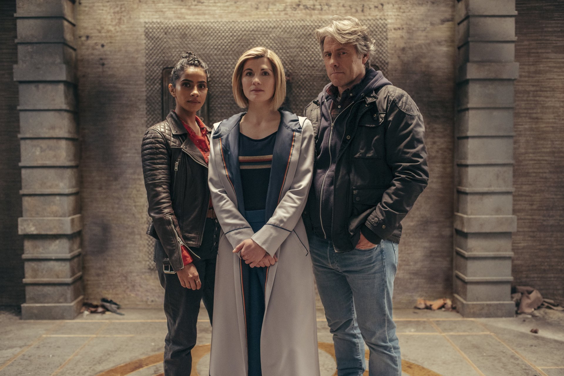 Download Dan Lewis John Bishop Yasmin Khan Mandip Gill Thirteenth Doctor Jodie Whittaker TV Show Doctor Who (2005) 4k Ultra HD Wallpaper