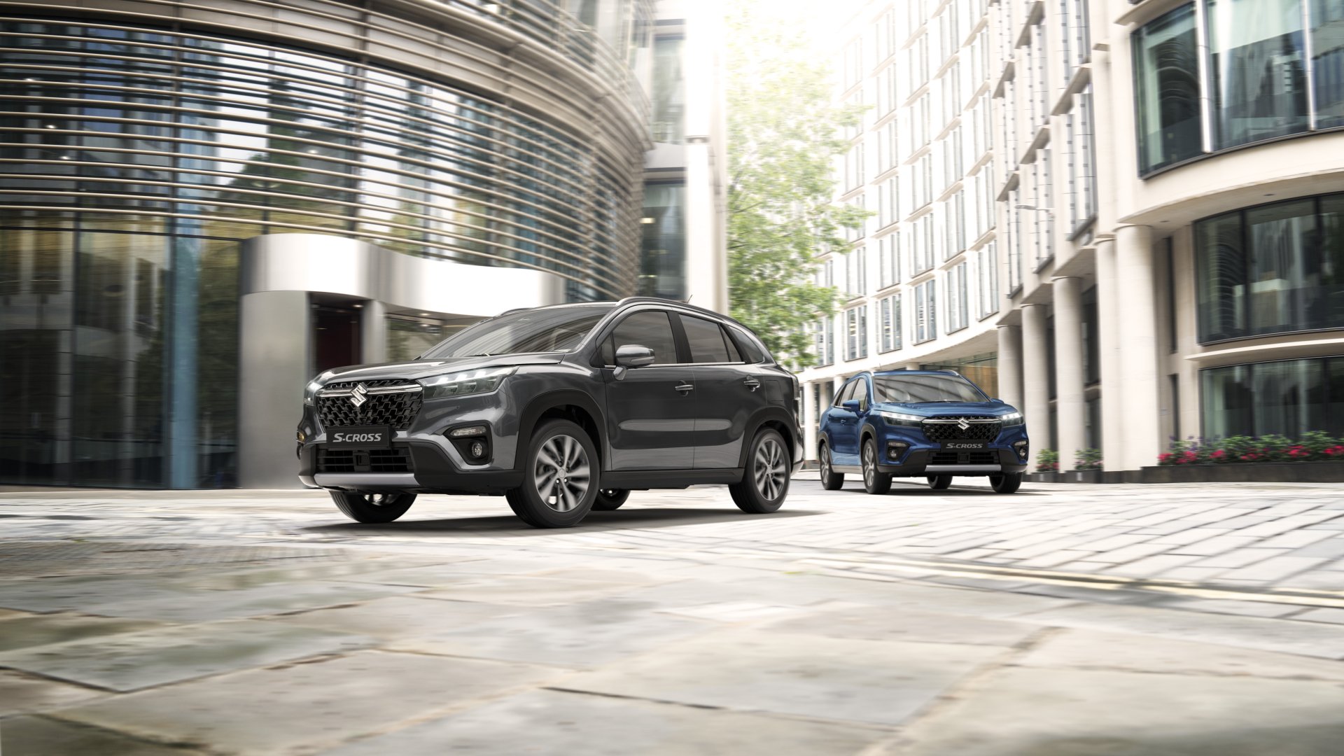 Download SUV Vehicle Suzuki S-Cross Hybrid 4k Ultra HD Wallpaper