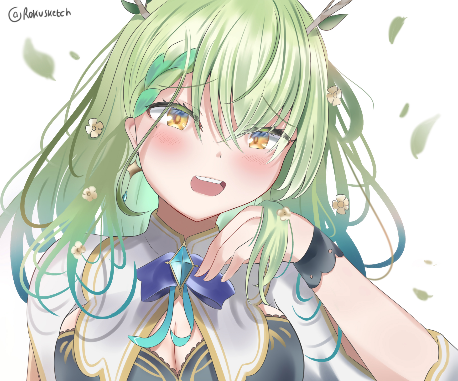Download Hololive Ceres Fauna Anime Virtual Youtuber HD Wallpaper