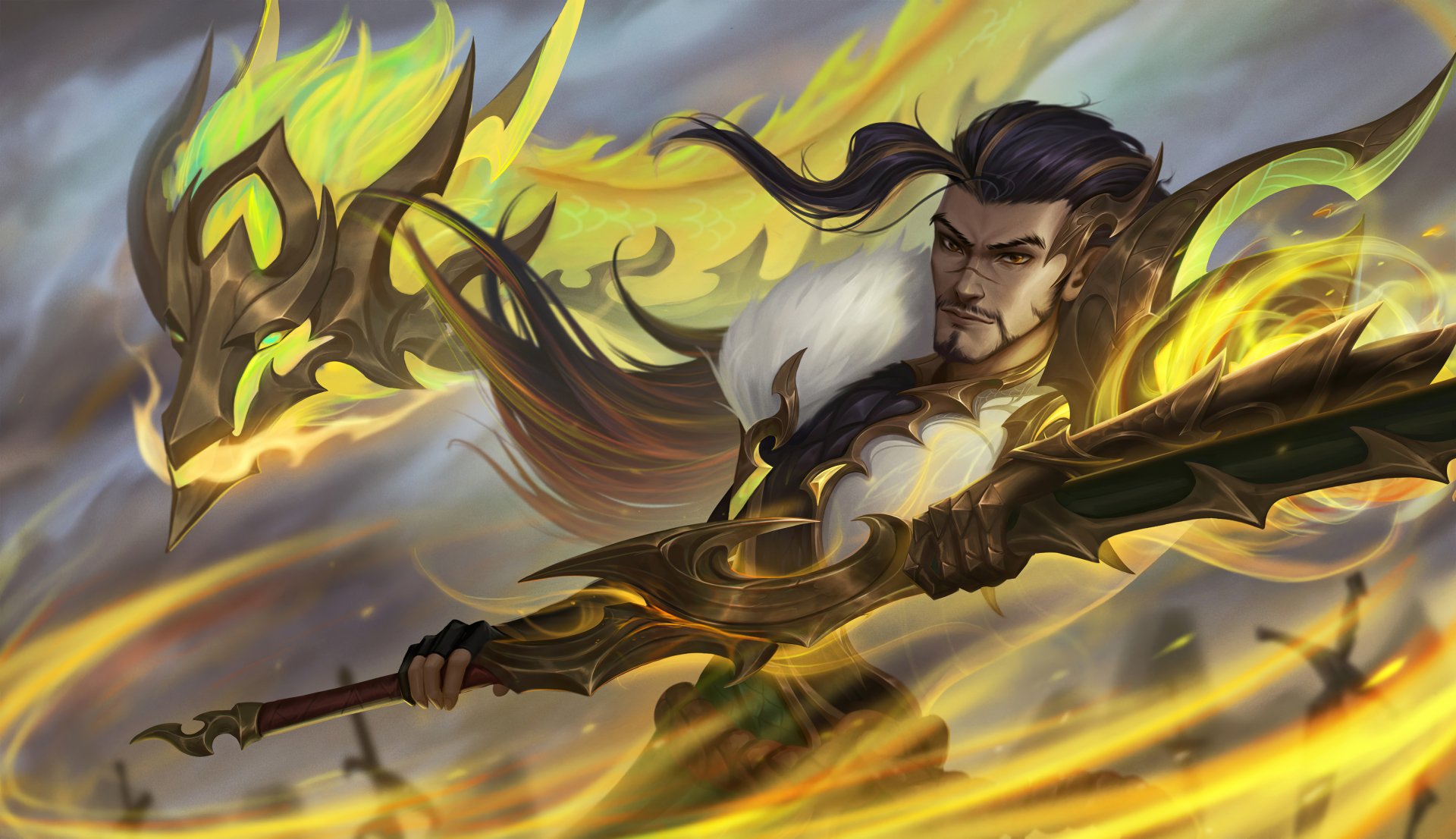 Download Yasuo (League Of Legends) Video Game League Of Legends 4k Ultra HD Wallpaper by Junhong Lin