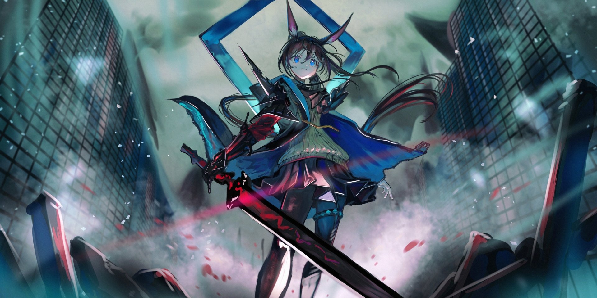 Download Amiya (Arknights) Video Game Arknights HD Wallpaper