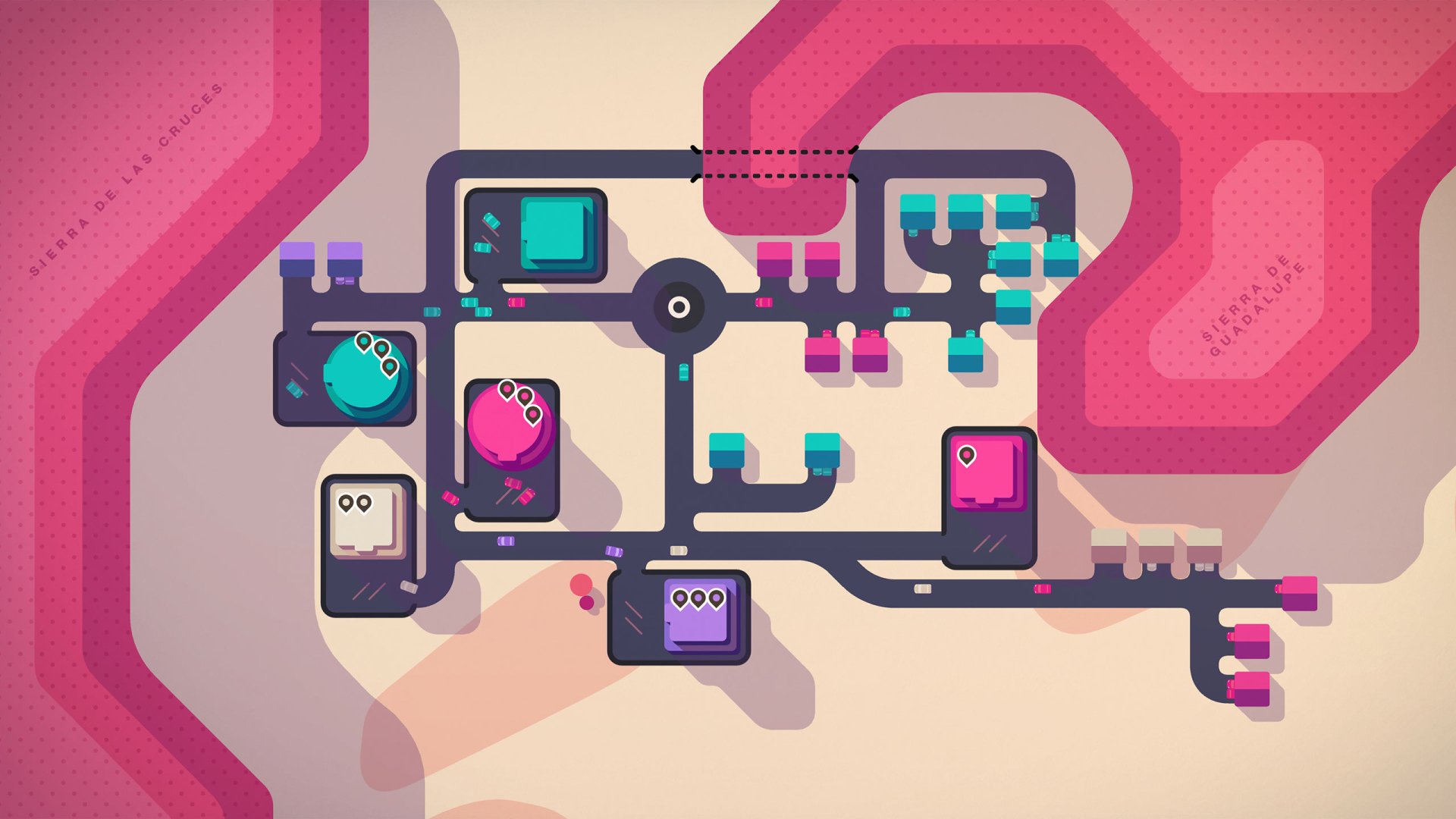 Download Video Game Mini Motorways HD Wallpaper