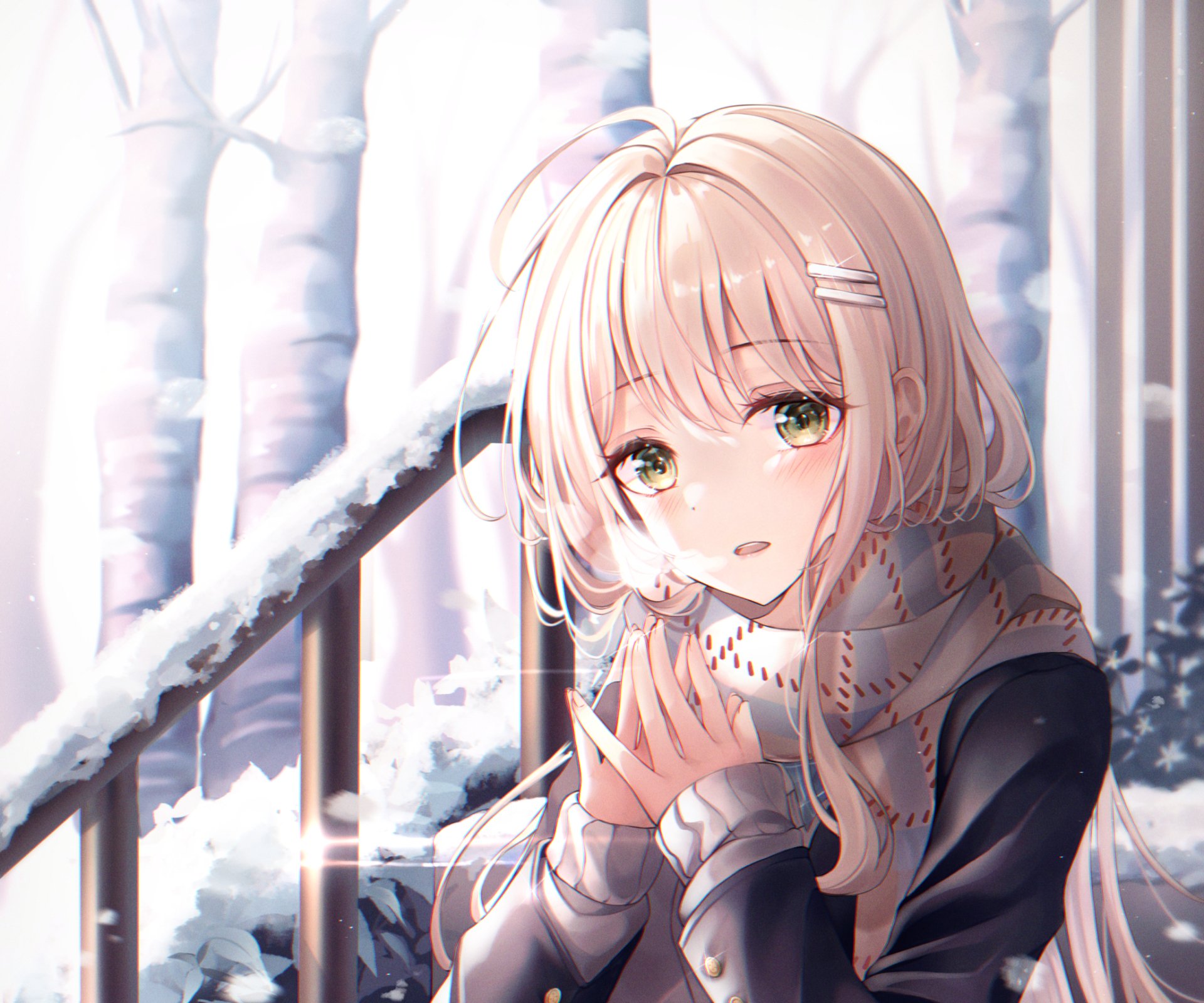 Download Blonde Anime Girl Anime Girl HD Wallpaper