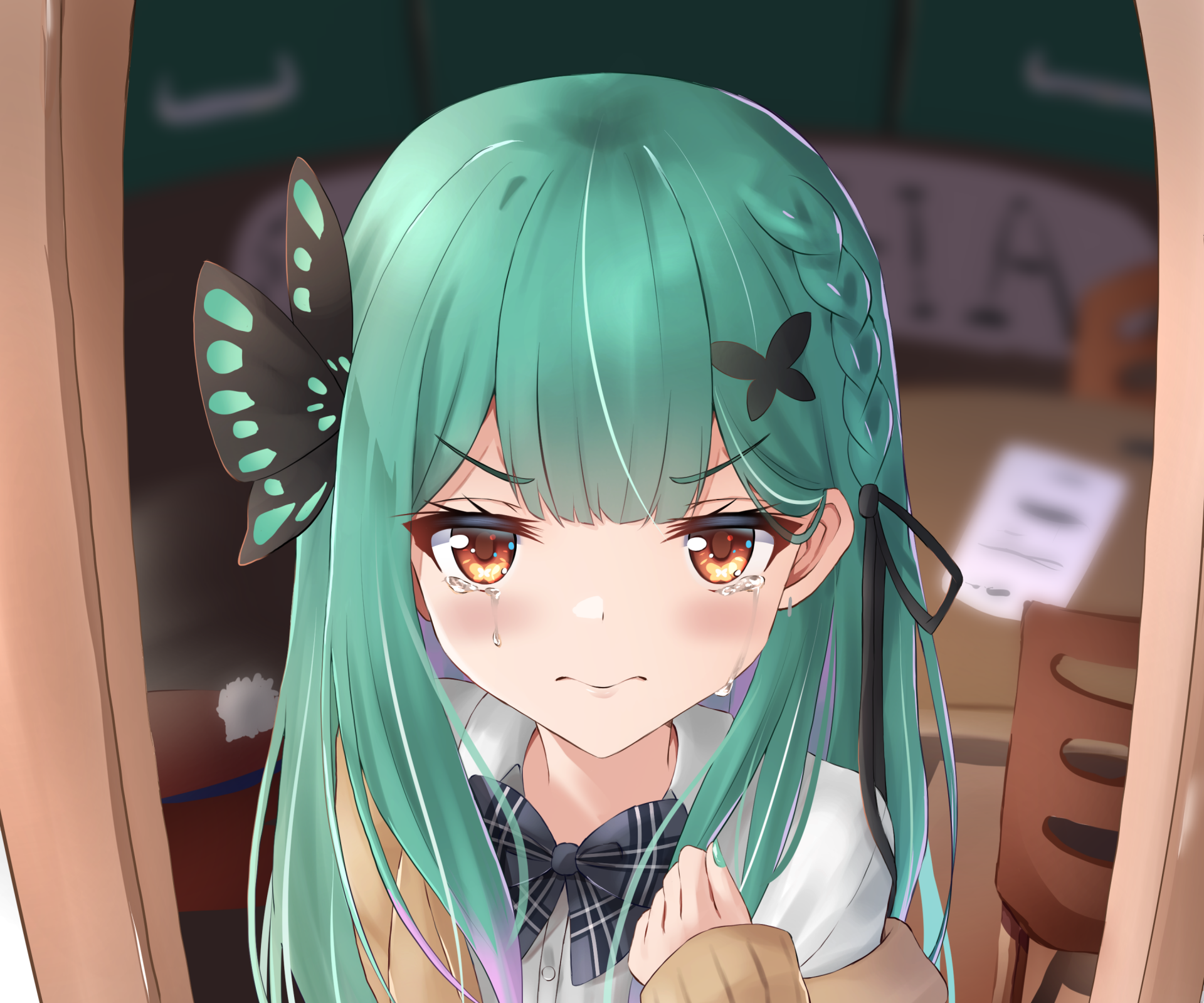 Download Hololive Uruha Rushia Anime Virtual Youtuber HD Wallpaper