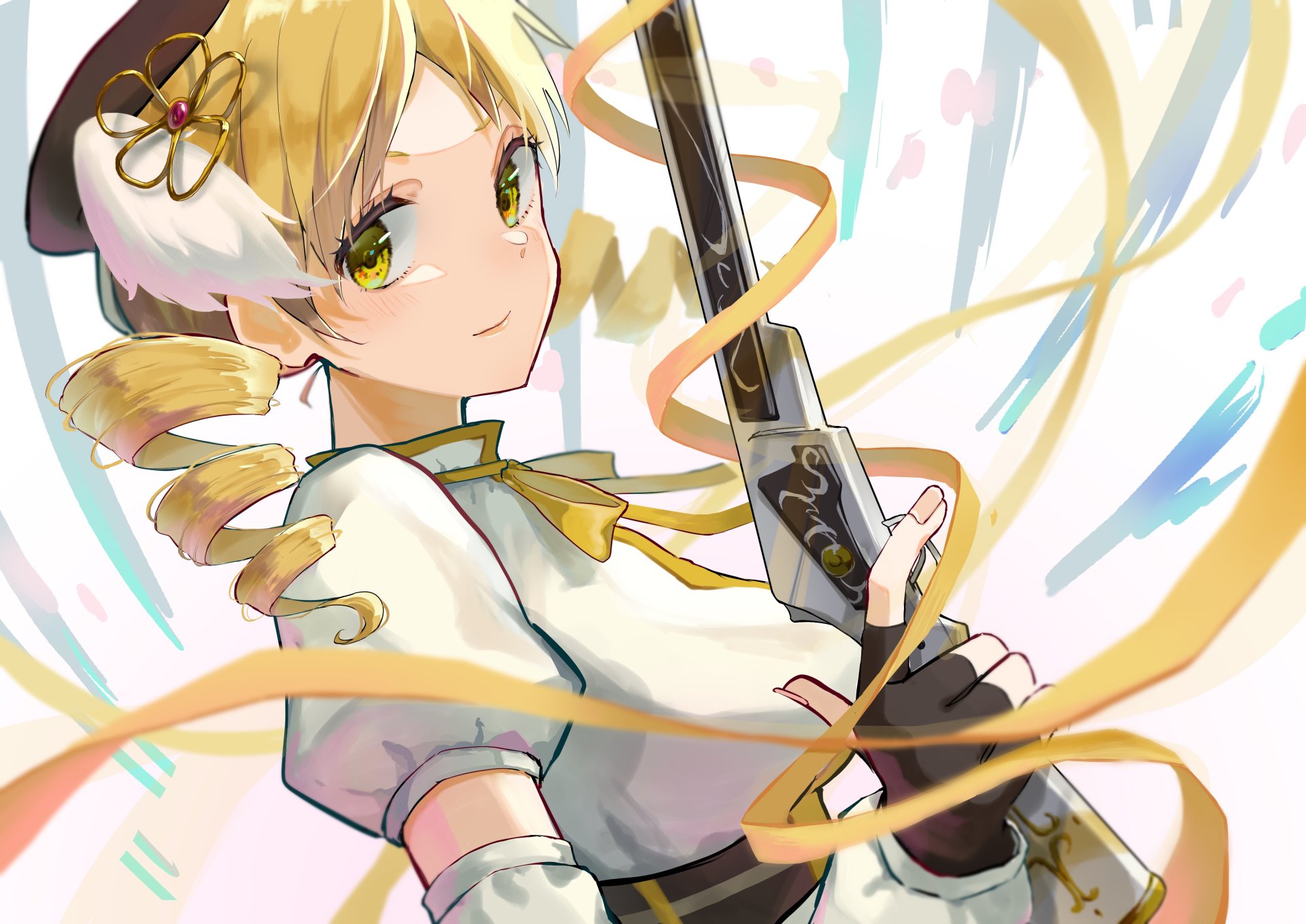 Download Mami Tomoe Anime Puella Magi Madoka Magica 4k Ultra HD Wallpaper