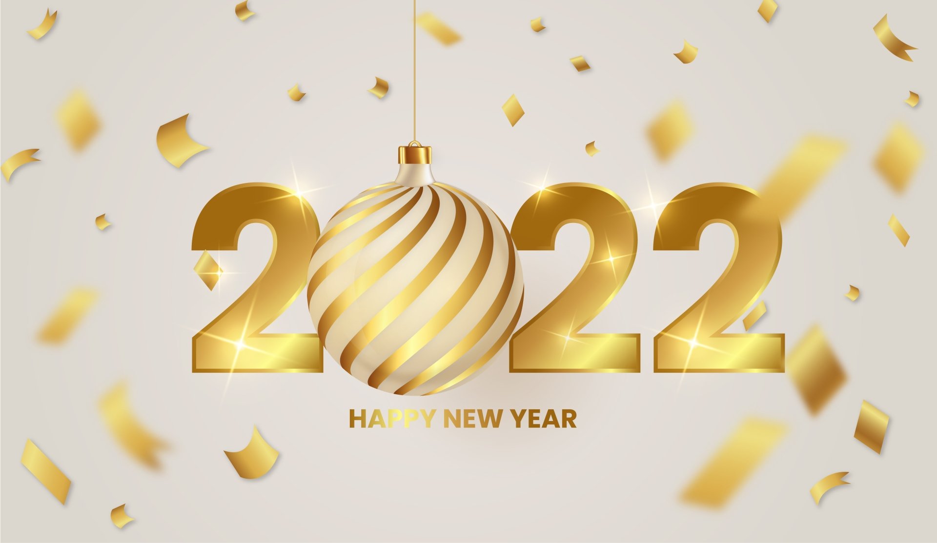Download Happy New Year Holiday New Year 2022 4k Ultra HD Wallpaper