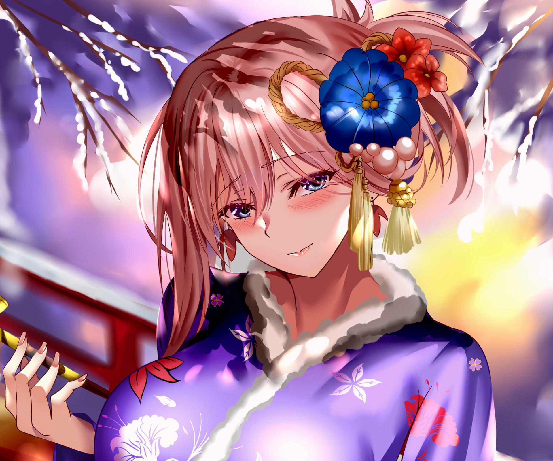 Download Miyamoto Musashi (Fate) Saber (Fate Series) Anime Fate/Grand Order HD Wallpaper