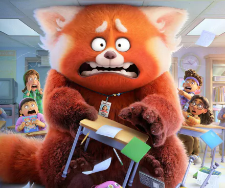 movie Turning Red HD Desktop Wallpaper | Background Image