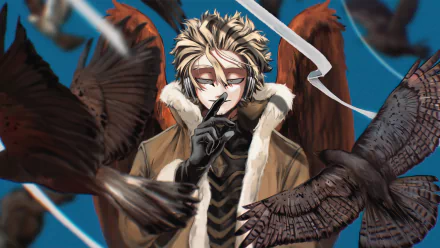 Keigo Takami Hawks (Boku No Hero Academia) Anime My Hero Academia HD Desktop Wallpaper | Background Image