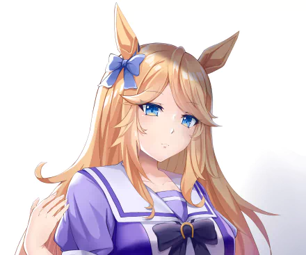 blonde Gold City (Uma Musume) Anime Uma Musume: Pretty Derby HD Desktop Wallpaper | Background Image