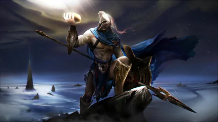 Pantheon (League Of Legends) video game League Of Legends HD Desktop Wallpaper | Background Image