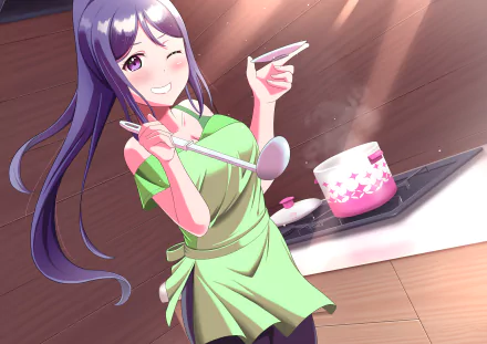 Kanan Matsuura Anime Love Live! Sunshine!! HD Desktop Wallpaper | Background Image