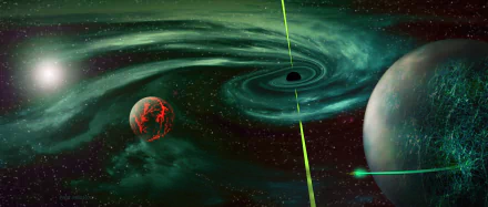 space Sci Fi quasar HD Desktop Wallpaper | Background Image