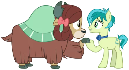 Sandbar (My Little Pony) Yona (My Little Pony) TV Show My Little Pony: Friendship Is Magic HD Desktop Wallpaper | Background Image