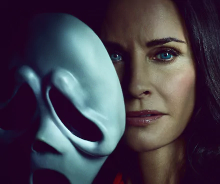 Courteney Cox movie Scream (2022) HD Desktop Wallpaper | Background Image