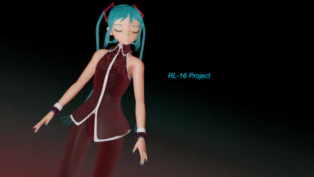  Hatsune Miku Blender New Pants