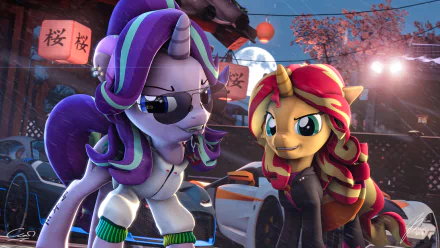  My Little Gangster Pony by calvinlaudrensio
