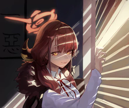 Rikuhachima Aru video game Blue Archive HD Desktop Wallpaper | Background Image