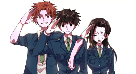 Keiji Shinogi Megumi Sasahara Mr. Policeman (Your Turn to Die) video game Your Turn to Die HD Desktop Wallpaper | Background Image