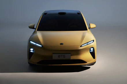 electric car sedan vehicle NIO ET5 HD Desktop Wallpaper | Background Image