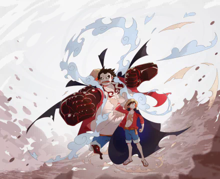 Gear Fourth One Piece: Two Years Later Monkey D. Luffy Anime One Piece HD Desktop Wallpaper | Background Image