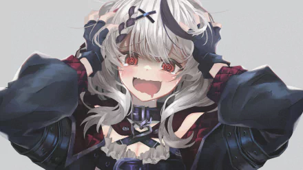 hololive Sakamata Chloe Anime Virtual Youtuber HD Desktop Wallpaper | Background Image