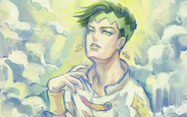 Rohan Kishibe Diamond is Unbreakable Anime Jojo's Bizarre Adventure HD Desktop Wallpaper | Background Image