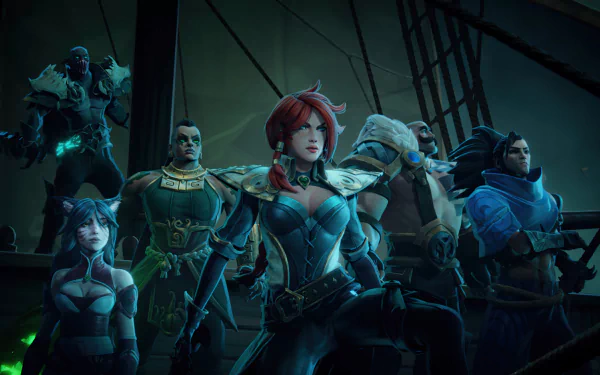 Yasuo (League Of Legends) Ahri (League Of Legends) Braum (League Of Legends) Pyke (League Of Legends) Illaoi (League of Legends) Miss Fortune (League Of Legends) video game Ruined King A League Of Legends Story HD Desktop Wallpaper | Background Image