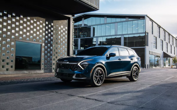 SUV Kia Sportage HEV vehicle Kia Sportage HD Desktop Wallpaper | Background Image