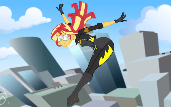 Sunset Shimmer TV Show My Little Pony: Equestria Girls HD Desktop Wallpaper | Background Image