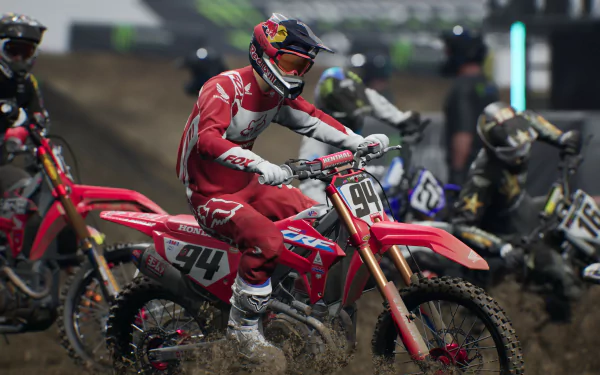 video game Monster Energy Supercross - The Official Videogame 5 HD Desktop Wallpaper | Background Image