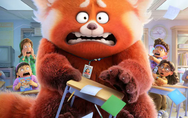 movie Turning Red HD Desktop Wallpaper | Background Image