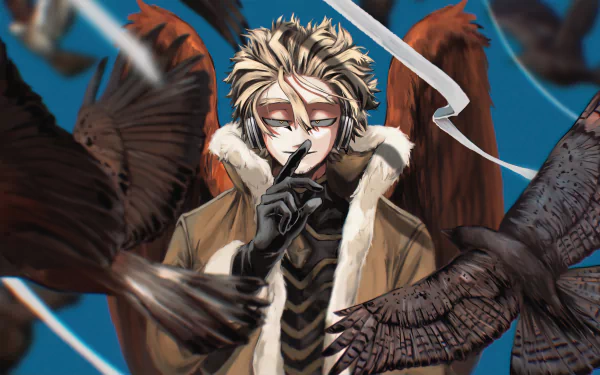 Keigo Takami Hawks (Boku No Hero Academia) Anime My Hero Academia HD Desktop Wallpaper | Background Image