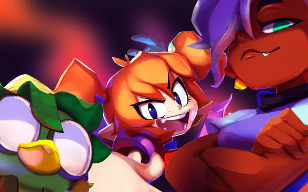 video game Demon Turf HD Desktop Wallpaper | Background Image
