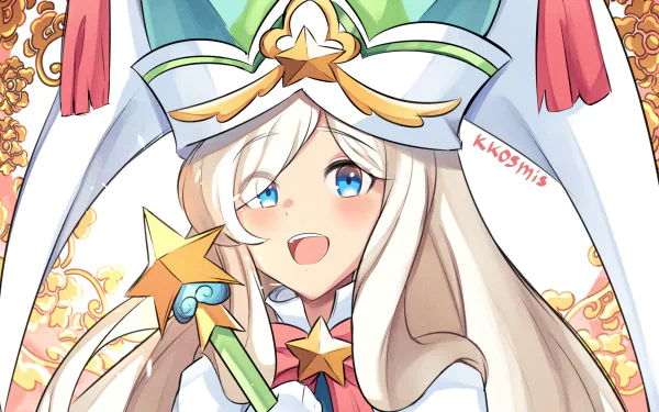 Cream Puff Cookie (Cookie Run) video game Cookie Run: OvenBreak HD Desktop Wallpaper | Background Image