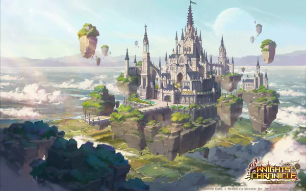 video game Knights Chronicle HD Desktop Wallpaper | Background Image