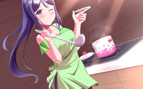 Kanan Matsuura Anime Love Live! Sunshine!! HD Desktop Wallpaper | Background Image