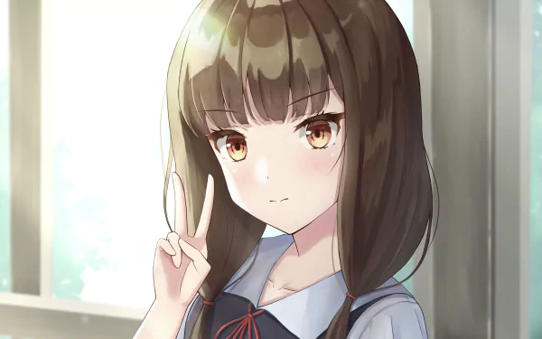 Miko Iino Anime Kaguya-sama: Love is War HD Desktop Wallpaper | Background Image