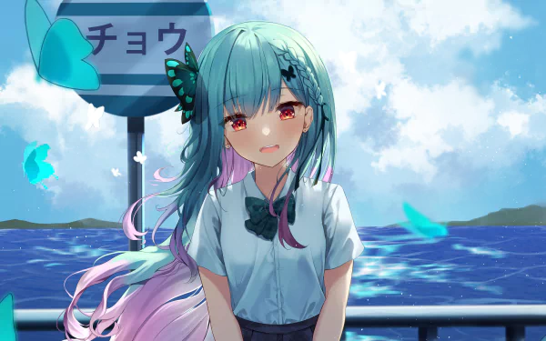 hololive Uruha Rushia Anime Virtual Youtuber HD Desktop Wallpaper | Background Image