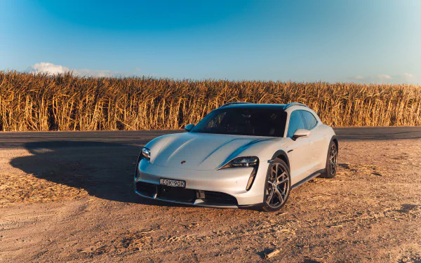 Porsche Taycan Turbo Cross Turismo vehicle Porsche Taycan Turbo HD Desktop Wallpaper | Background Image