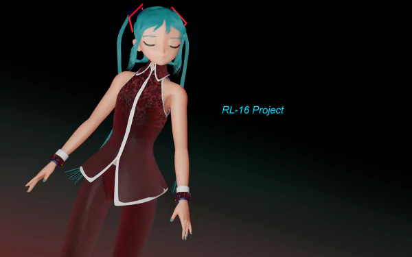  Hatsune Miku Blender New Pants