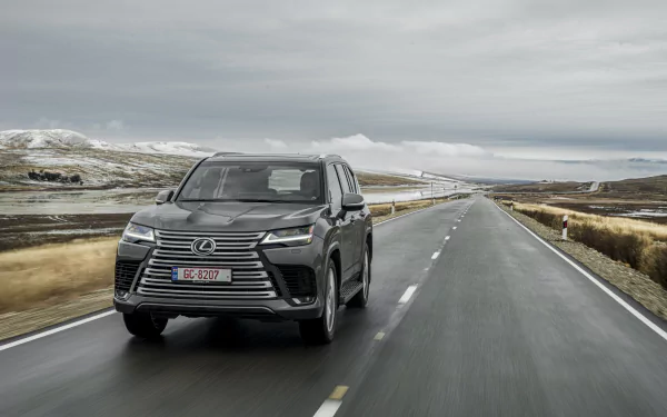 SUV vehicle Lexus LX 600 HD Desktop Wallpaper | Background Image