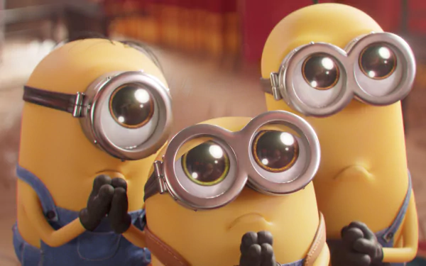 Stuart (Minions) Kevin (Minions) Bob (Minions) movie Minions: The Rise of Gru HD Desktop Wallpaper | Background Image